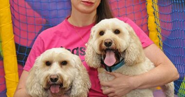 Sarah Ashworth says rising staffing costs at her dog day care centre brought by the budget fill her with anxiety as her business will struggle to cope