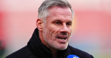 Jamie Carragher has hit back after a fan accused him of being a 'mouth piece' for referees