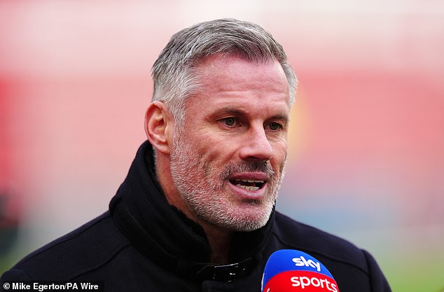Jamie Carragher has hit back after a fan accused him of being a 'mouth piece' for referees