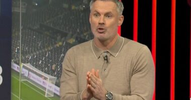 Jamie Carragher tells Ruben Amorim to IGNORE his Man United players over whether Ruud van Nistelrooy keeps a job when he takes over, after caretaker's impassioned plea to stay on