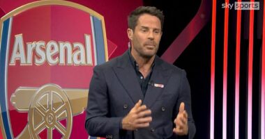 Jamie Redknapp has questioned Martin Odegaard's decision to not take both penalties