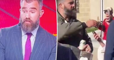 Jason Kelce expresses remorse for slamming student's phone to the ground