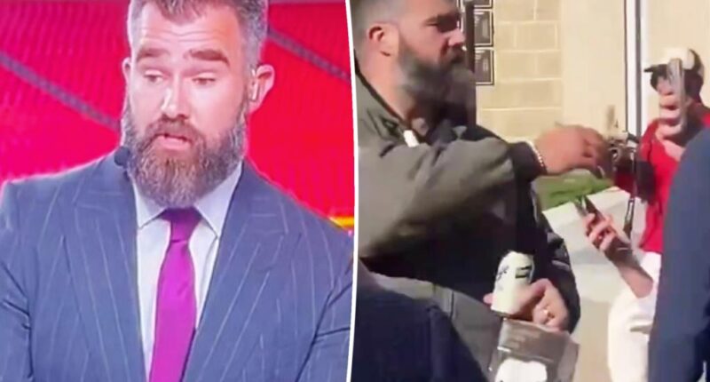 Jason Kelce expresses remorse for slamming student's phone to the ground
