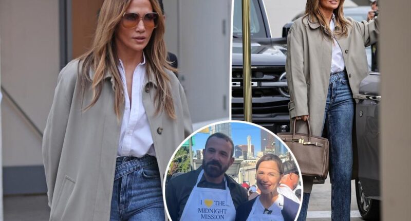 Jennifer Lopez goes shopping after Ben Affleck hangs with Jennifer Garner