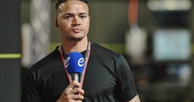 Jermaine Jenas has been replaced as the lead presenter of Formula E after their move to ITV