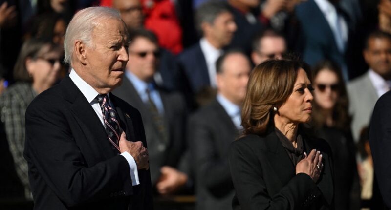 Joe Biden & Vice President Kamala Harris Make 1st Appearance After Election Donald Trump