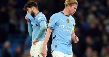 Manchester City have failed to win any of their last six matches across all competitions
