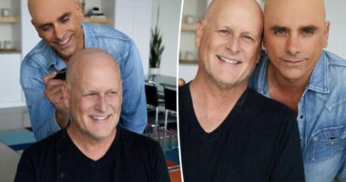 John Stamos dragged for wearing bald cap in 'solidarity' with cancer-stricken Dave Coulier