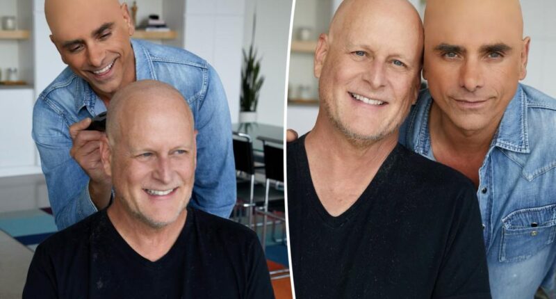 John Stamos dragged for wearing bald cap in 'solidarity' with cancer-stricken Dave Coulier