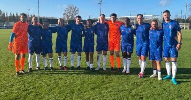 Members of Chelsea's golden era came together for a one-off charity competition on Tuesday