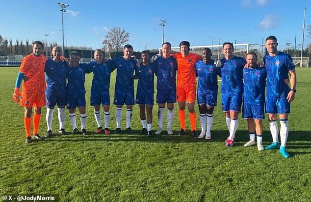Members of Chelsea's golden era came together for a one-off charity competition on Tuesday
