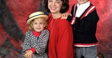 The brother of slain Colorado beauty queen JonBenet Ramsey refused to talk to Netflix about his sister's brutal murder in 1996 after he became a suspect in her murder. Image shows JonBenet Ramsey (left) with her mother Patsy (center) and her older brother Burke (right) in 1993