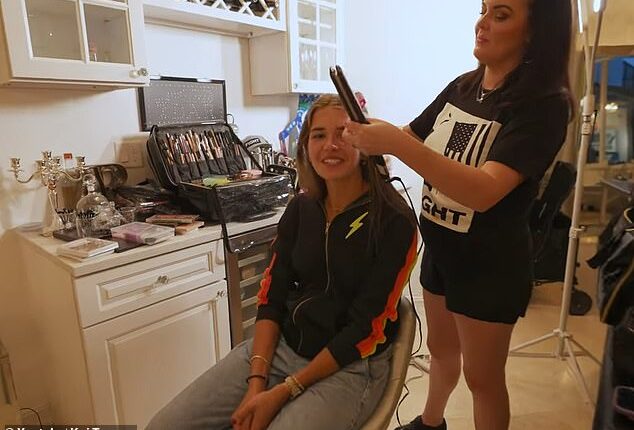 Kai Trump wears $7,000 Rolex with $59 Nordstrom sequin dress at grandfather Donald's election victory party