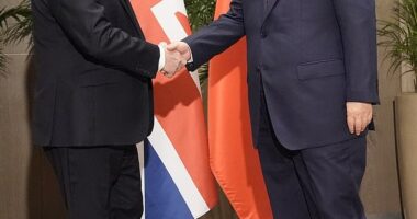 Keir Starmer insisted that UK-China ties are 'important' today as he became the first premier to meet Xi Jinping since 2018