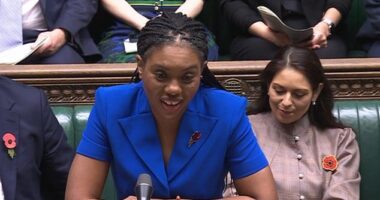Kemi Badenoch waggled an amused eyebrow at the Speaker and then took her seat beside Priti Patel, awaiting the onslaught, writes QUENTIN LETTS