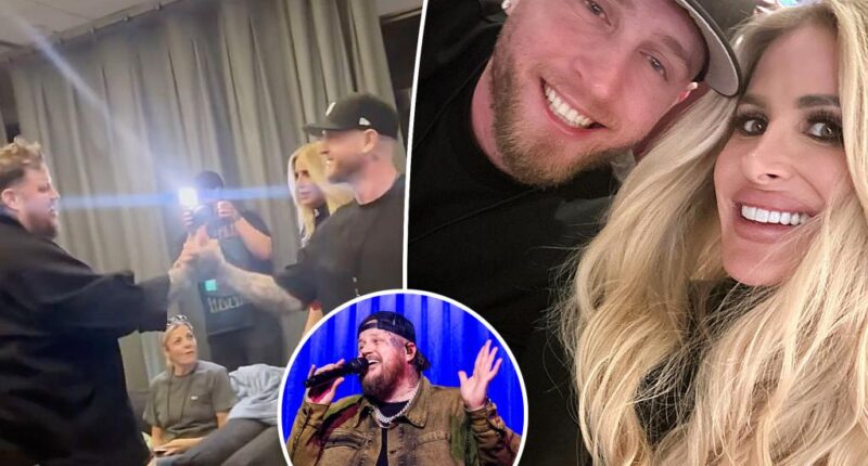 Kim Zolciak, Chet Hanks fuel romance rumors at Jelly Roll concert