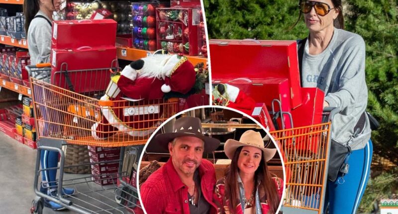 Kyle Richards shops for Christmas decor ahead of first holidays since ex Mauricio Umansky moved out