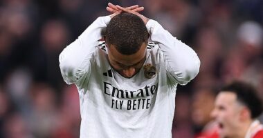 Spanish media claimed Kylian Mbappe had a 'true nightmare' against Liverpool at Anfield