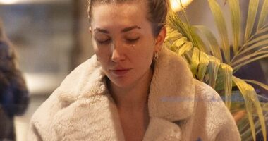 Liam Payne's girlfriend Kate Cassidy has been spotted for the first time since the star was laid to rest