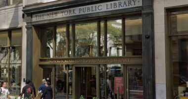 Library worker who is over 6 foot and 360 pounds sues over ‘trauma’ from working at a small desk