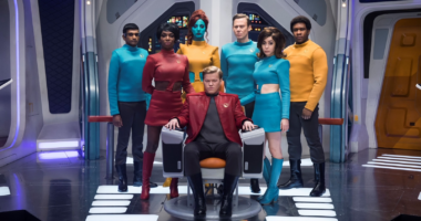 The crew of the U.S.S. Callister from Black Mirror