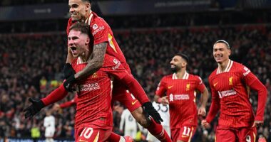 Alexis Mac Allister opened the scoring for the home side in the 57th minute after neat interplay