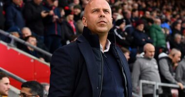 Head coach Arne Slot has three of his biggest Liverpool stars out of contract next summer