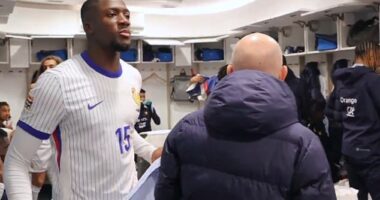 Ibrahima Konate has been hailed as Liverpool's next captain after fans saw how he motivated his France team-mates ahead of their 3-1 win over Italy in the Nations League on Sunday