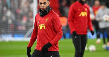 Trent Alexander-Arnold was an unused sub in Wednesday's 2-0 win over Real Madrid but Arne Slot has conformed that the Liverpool star is now available to start against Man City on Sunday