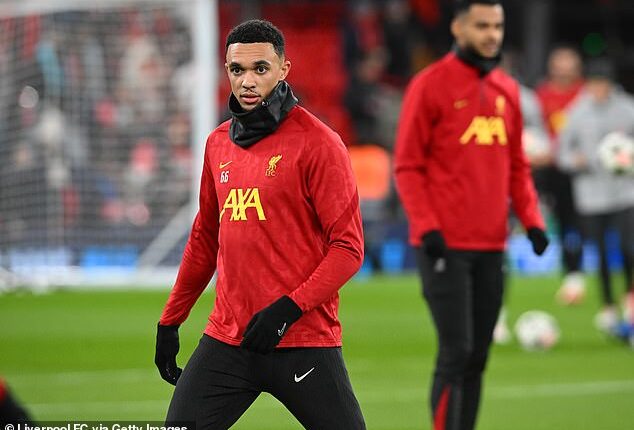 Trent Alexander-Arnold was an unused sub in Wednesday's 2-0 win over Real Madrid but Arne Slot has conformed that the Liverpool star is now available to start against Man City on Sunday