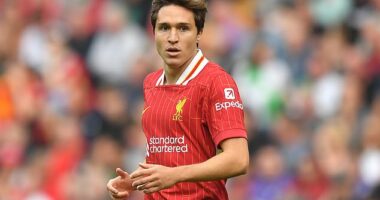 Inter Milan are hoping to sign Liverpool winger Federico Chiesa on loan in January