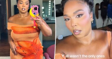 Lizzo shows off dramatic weight loss while hosting Thanksgiving