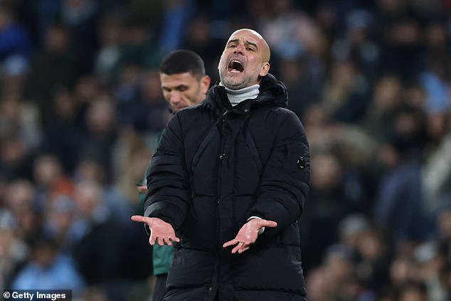 Manchester City winless run continued in astonishing circumstances on Tuesday night