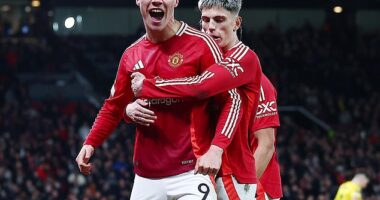 Rasmus Hojlund inspired Manchester United to a 3-2 win over Bodo/Glimt on Thursday night