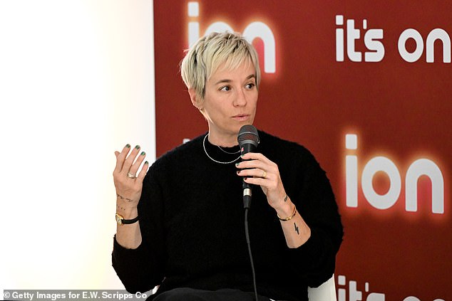Ex-USWNT captain Megan Rapinoe has defended a soccer star embroiled in gender controversy