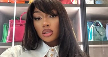 Megan Thee Stallion shows off her rainbow bag collection and more star snaps