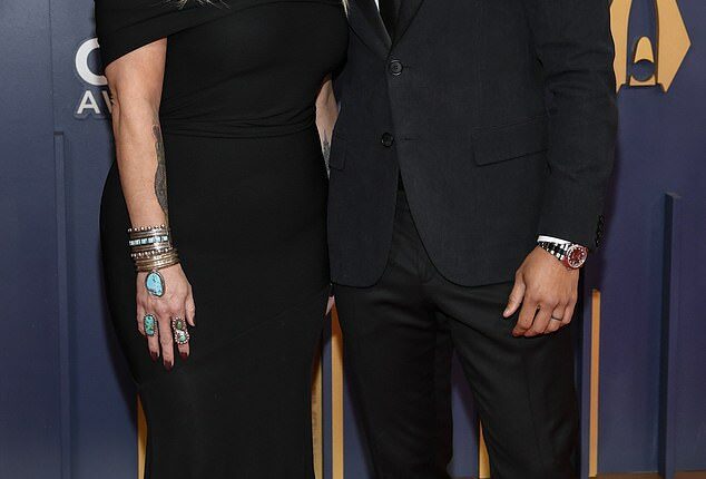 Miranda Lamber and husband Brendan McLoughlin were dressed to the nines on Wednesday evening as they attended the 2024 CMA Awards