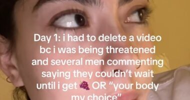 In the wake of the former president's shocking political comeback, US women have reported men are writing 'your body, my choice', as well as threats of rape and assault on their social media posts