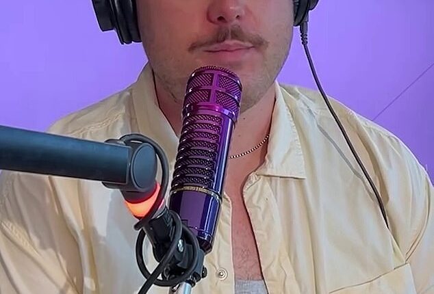 KIIS FM presenter Mitch Churi (pictured) broke down live on-air on Wednesday afternoon, as he confirmed to listeners he had been sacked from the network