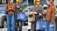 Model nepo babies Lila Moss and Iris Law go on NYC shopping spree