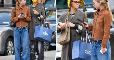 Model nepo babies Lila Moss and Iris Law go on NYC shopping spree