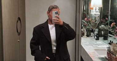Molly-Mae Hague was spotted indulging in a huge shopping spree on Saturday when she visited Harrods department store in London