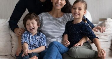 A mom has revealed the shocking demand her husband made to their four-year-old son (stock image)
