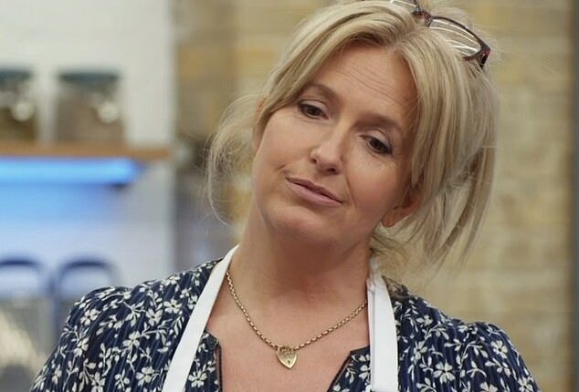 Penny Lancaster was initially beaming with confidence when she began making her tartar sauce - but that changed