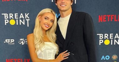 Taylor Fritz's girlfriend Morgan Riddle has revealed they were victims of an attempted break-in