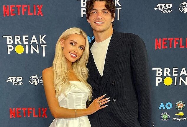 Taylor Fritz's girlfriend Morgan Riddle has revealed they were victims of an attempted break-in