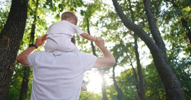 A devastated father-of-two has shared his agony of discovering his third child was not biologically his (image posed by models)