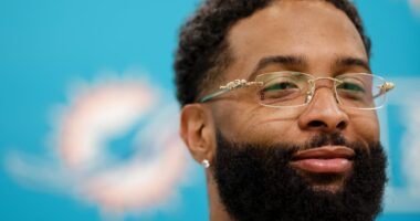 NFL star Odell Beckham Jr. took his 2021 salary in bitcoin. Here’s how much it’s worth now.