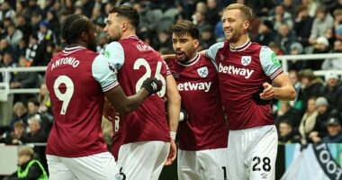 West Ham stunned Newcastle to secure a 2-0 win during their visit to St James' Park