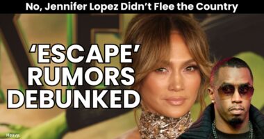 No, Jennifer Lopez Did Not Flee the Country Over Diddy